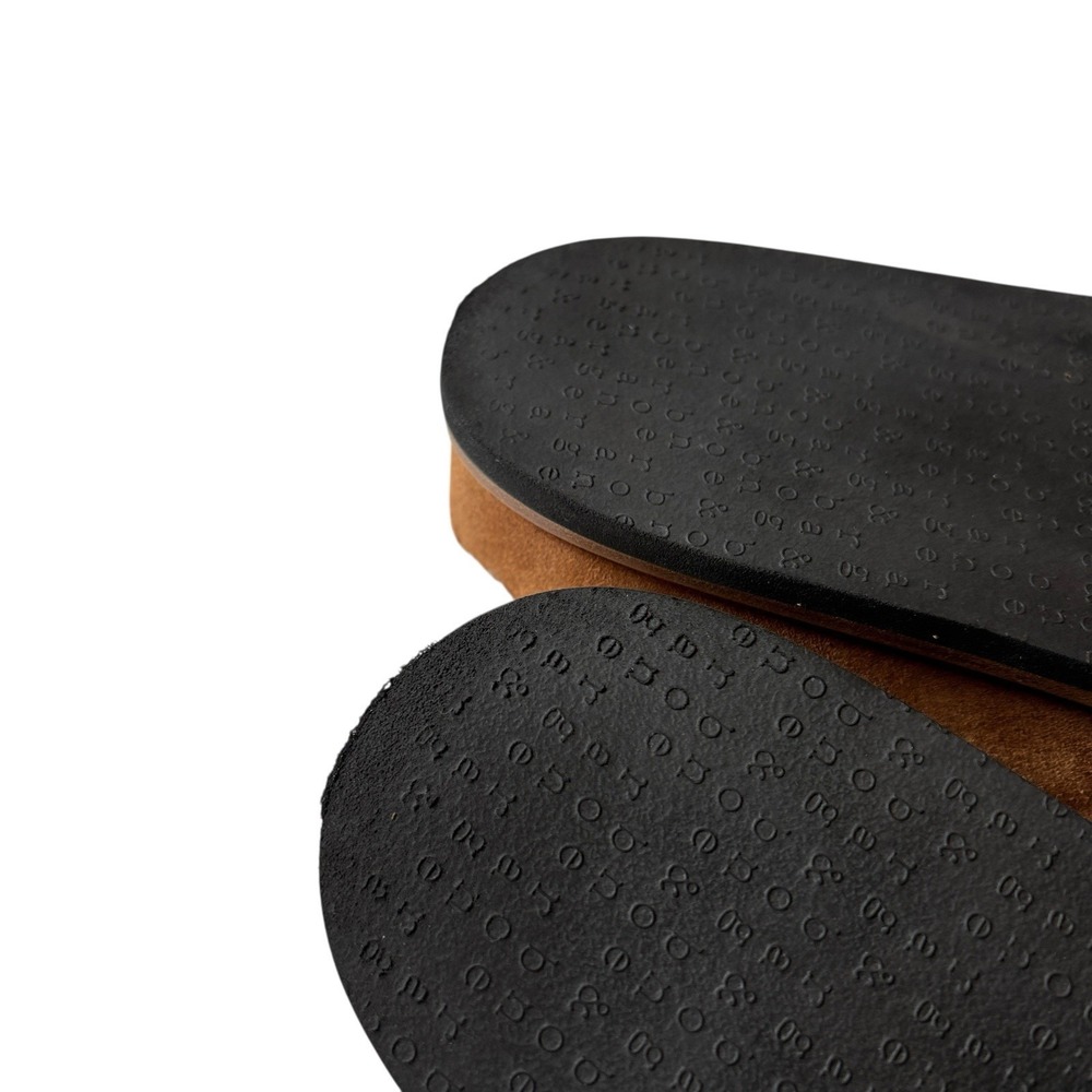 RAG & BONE Suede‎ Bailey Faux Shearling Lined Slippers Slides - Picture 5 of 7